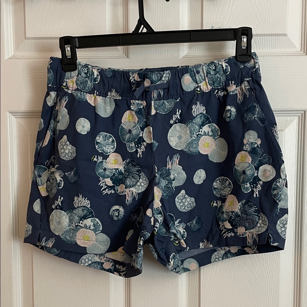 The North Face Blue Jellyfish Women's Athletic Shorts